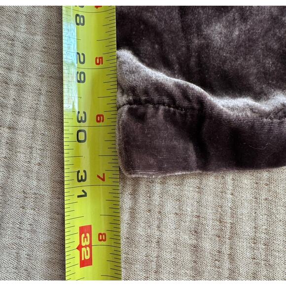 Johnny Was Luciana Coffee Bean Velvet Embroidered Wide Leg Pants NWT XL Boho Y2K - Picture 13 of 13